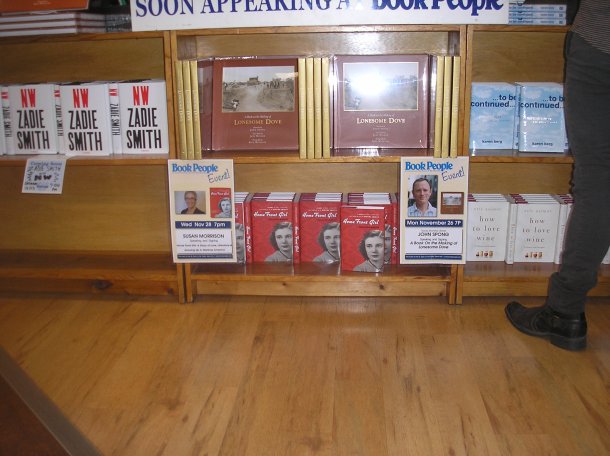 Book Display at BookPeople